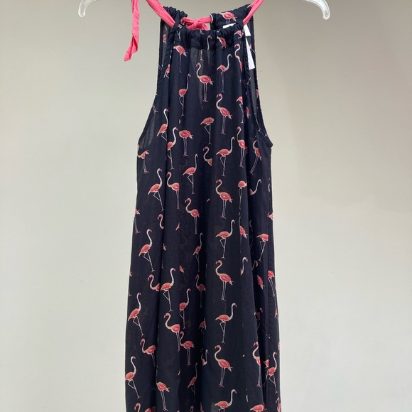 Kate Spade | Playa Flamingos Cover Up in Black - Picture 4 of 10